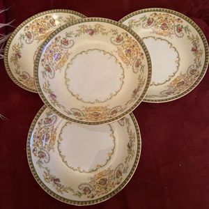 Meito China F&B Japan Charm Set Of 4 Small Bowls